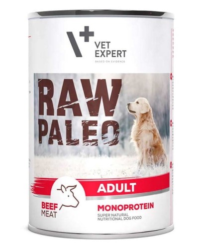RAW PALEO MONOPROTEIN ADULT BEEF 400G