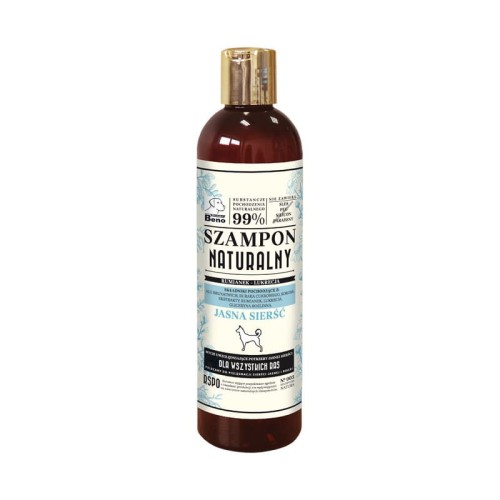 SUPER BENO SZAMPON NATURALNY JASNA SIERŚĆ 300ML 