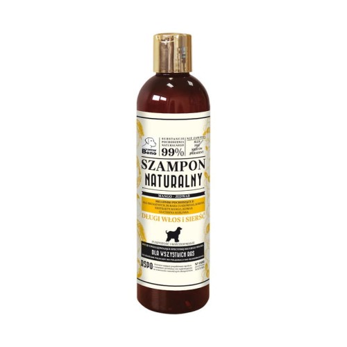 SUPER BENO SZAMPON NATURALNY DŁUGI WŁOS I SIERŚĆ 300ML 
