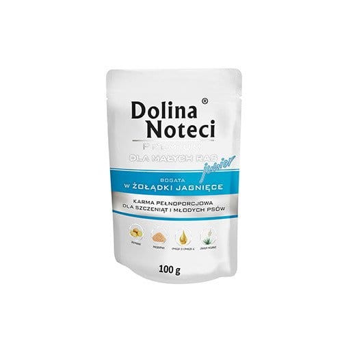 DOLINA NOTECI junior bogata w żołądki jagnięce 100G 