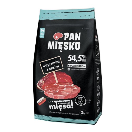 Pan Mięsko Wieprzowina z Dzikiem  XL 3kg