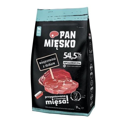 Pan Mięsko Wieprzowina z Dzikiem  XL 9kg