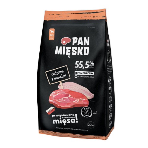 Pan Mięsko Cielęcina z Indykiem  M 20kg