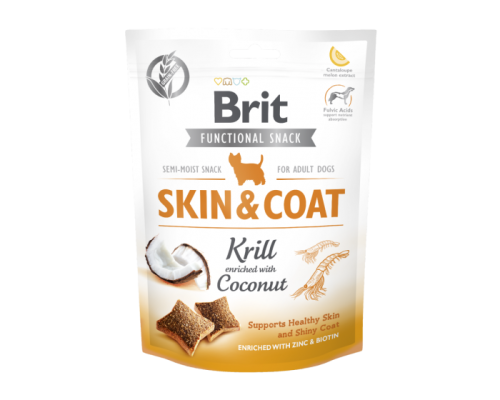 BRIT CARE Functional Snack SKIN&COAT Kryl 150g