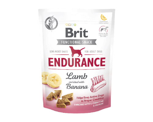 BRIT CARE Functional Snack ENDURANCE  Jagnięcina 150g