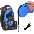 FLEXI Smycz automatyczna Classic Taśma S 15kg  niebieska 5m