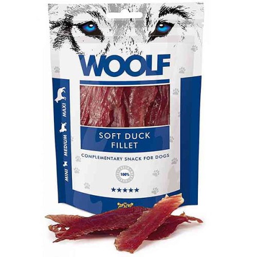 WOOLF Soft Duck Fillet- filet z kaczki 100g 