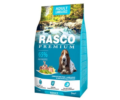 RASCO PREMIUM Adult Jagnięcina 3kg
