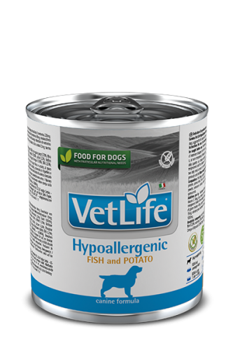 FARMINA VetLife Hypoallergenic for dogs Fish & potato 300g