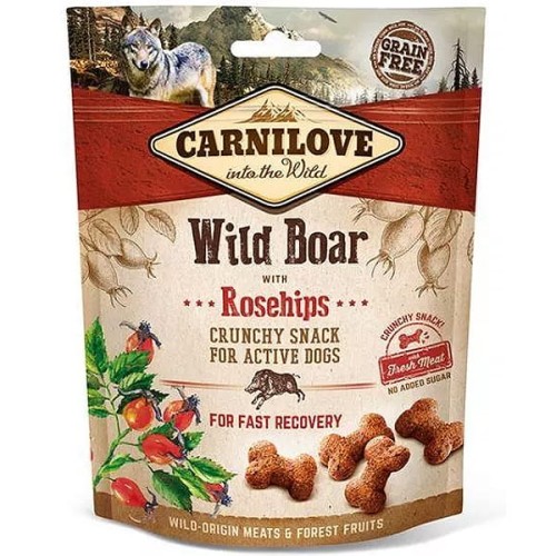 Carnilove wild boar with rosehips/dzik z dziką różą 200g