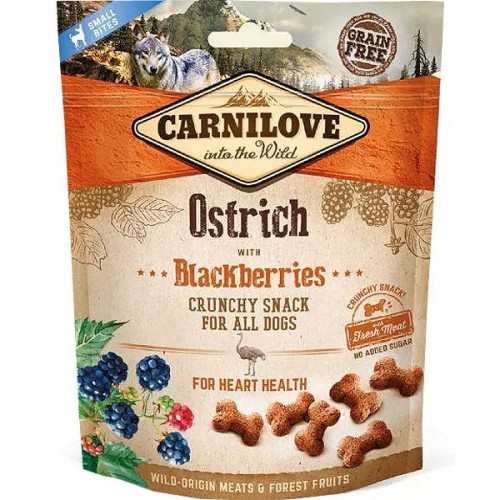Carnilove ostrich with blackberries/struś z jeżynami 200g