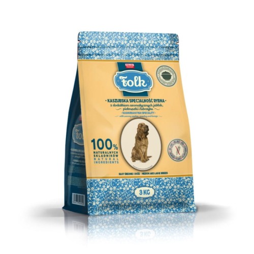 FOLK ML Kaszubska specjalność rybna z dod. aromat. jabłek, pietruszki i lubczyku 12kg