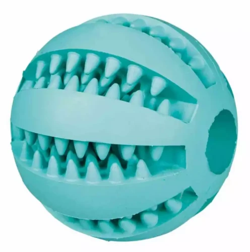 TRIXIE Denta Fun, piłka do zabawy i czyszczenia zębów dla psa 6 cm