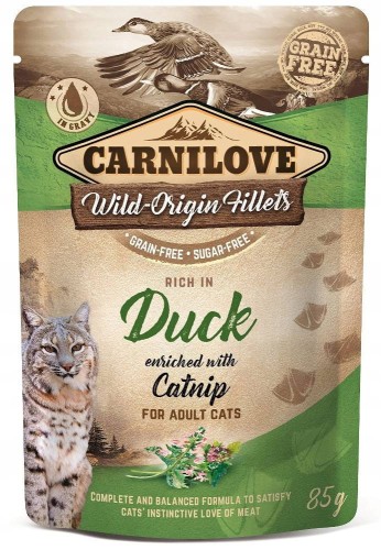 CARNILOVE For Adult Cat Duck Z Kaczka 85g 