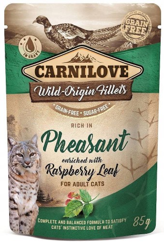 CARNILOVE For Adult Cat Pheasant Z Bażantem 85g  