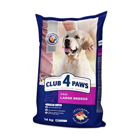 CLUB 4 PAWS Adult Large Kurczak 14kg