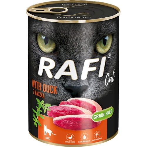 RAFI Z Kaczką dla kota 400g
