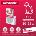 BAYER Advantix - dla psów od 10kg do 25kg (1 pipeta x 2,5 ml)