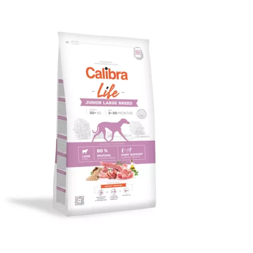 CALIBRA Life Junior Large Jagnięcina 12 kg  