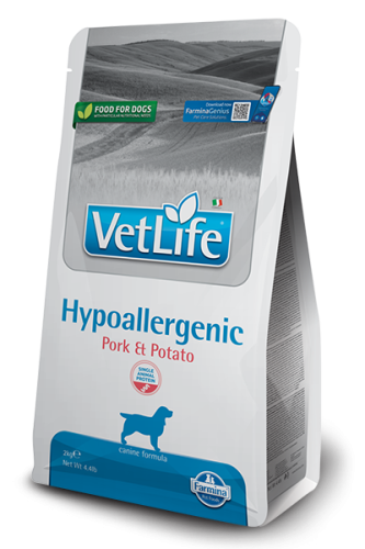 FARMINA Vet life Hypoallergenic Pork Potato 12kg   