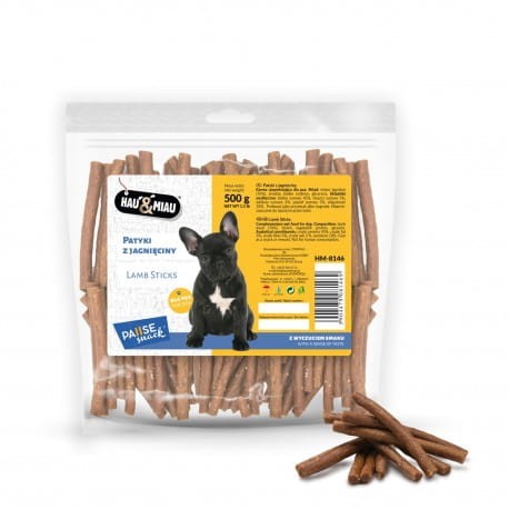 HAU & MIAU Patyki z Jagnięciny 500g