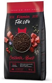 FITMIN CAT FOR LIFE Adult Castrate Wołowina dla kotów 1,8kg 
