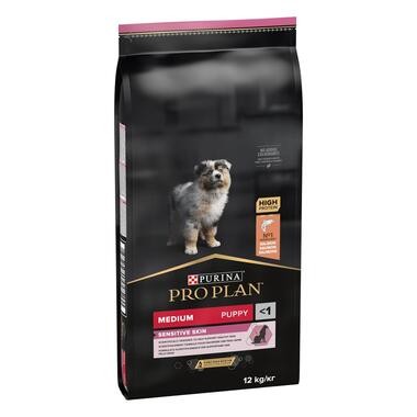 PURINA PRO PLAN Puppy Medium  Sensitive Skin Łosoś 12kg