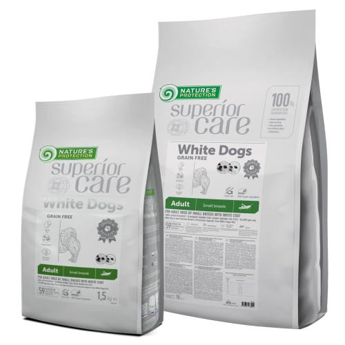 Nature’s Protection White  Adult Small Breeds Insects 1,5kg