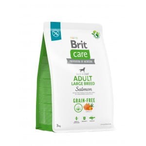 BRIT CARE ADULT LARGE Łosoś 3 kg