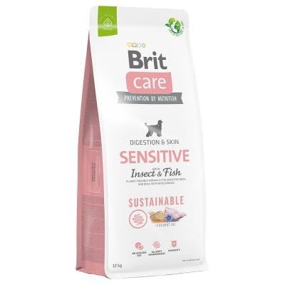  BRIT CARE SENSITIVE Adult  Insect & Fish 12kg