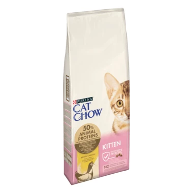 PURINA CAT CHOW  Kitten Kurczak dla kociąt 1,5kg 
