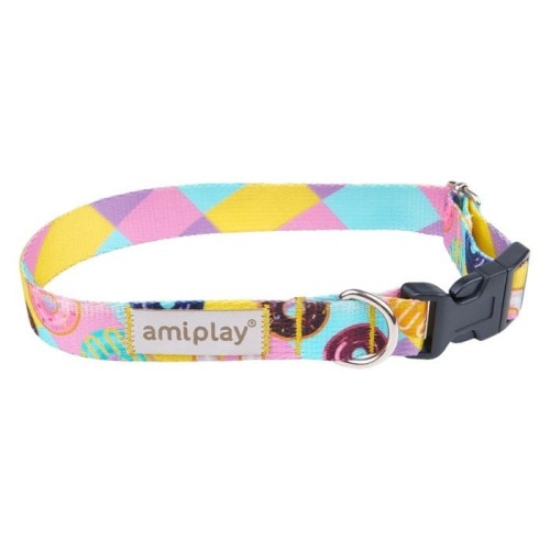 AMIPLAY Obroża regulowana  Donut 