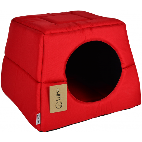 VIK Legowisko Domek 2w1 Nr 1 47x47x35 Czerwony 