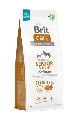 BRIT CARE SENIOR & LIGHT Łosoś  12kg
