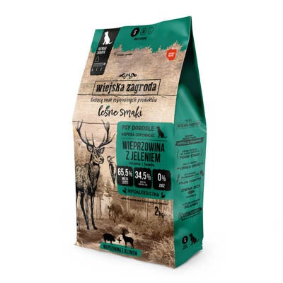 Wiejska Zagroda Leśne Smaki Wieprzowina z Jeleniem 2kg 