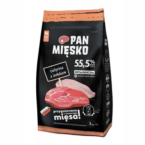Pan Mięsko Cielęcina z Indykiem  XL 3kg 