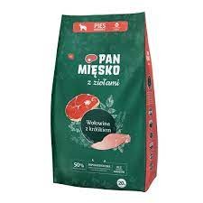 Pan Mięsko z Ziołami Wołowina z Królikiem M 20kg