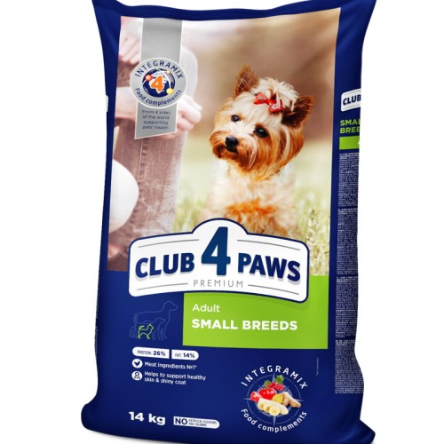 CLUB 4 PAWS Adult Small Kurczak 14kg