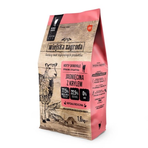 WIEJSKA ZAGRODA  Jagnięcina z krylem  1,6kg
