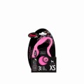 FLEXI Smycz automatyczna Classic Taśma XS 12kg różowa 3m 