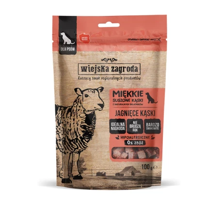 Wiejska Zagroda smaczki Jagnięce Kąski 100 g
