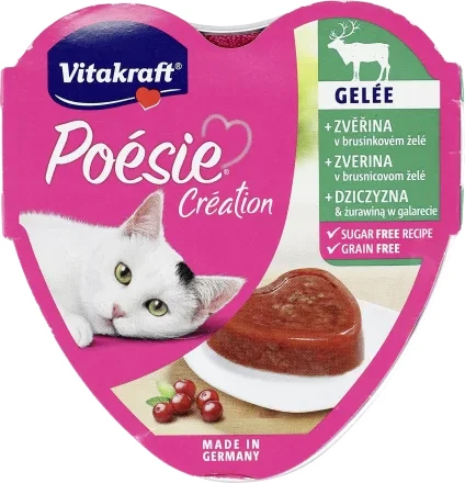  VITAKRAFT Poesie  Dziczynza w galaretce 85g