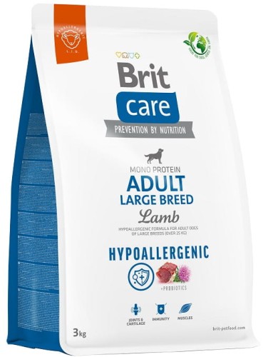 BRIT CARE ADULT LARGE Jagnięcina 3 kg