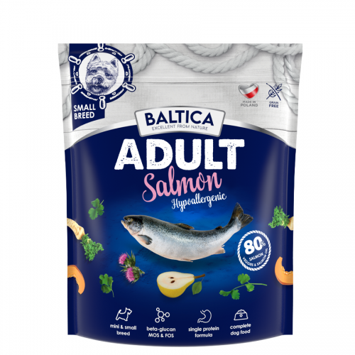 BALTICA Adult Small Hypoalergiczna Łosoś 1kg