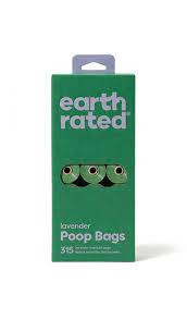 EARTH RATED Woreczki na odchody - całe opakowanie (21 rolek)
