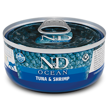 Farmina N&D Ocean Adult  Tuna & Shrimp 70g 