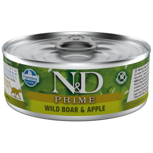 Farmina N&D Prime Adult  Boar & Apple 70g 