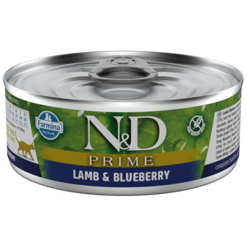 Farmina N&D Prime Adult  Lamb & Blueberry 70g 