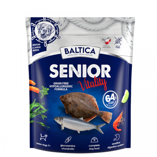BALTICA Senior Vitality M/L  Ryby 1kg
