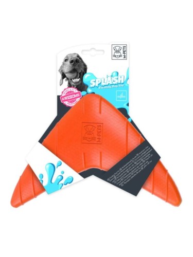 M-PETS Zabawka pływająca - SPLASH - Boomerang - Pomarańczowy 